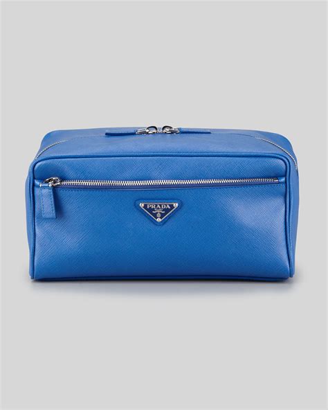 prada bag man blue|Prada toiletry bag men's.